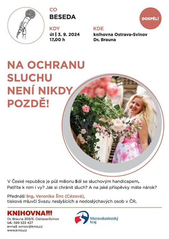 beseda - na ochranu sluchu není nikdy pozdě