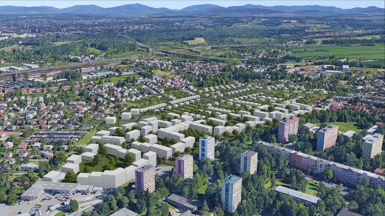 budoucí výstavba mezi Porubou a Svinovem