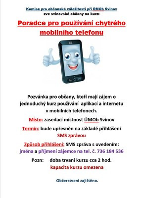 Poradce pro používání chytrého mobilního telefonu