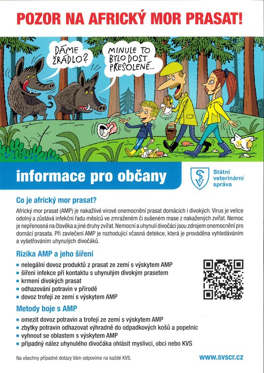 Pozor na africký mor prasat